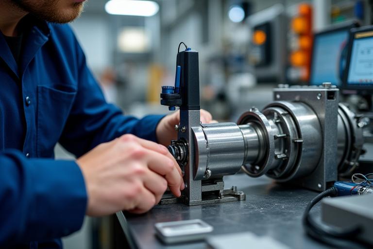 Fortgeschrittene Diagnostik an einem Industriewerkzeug